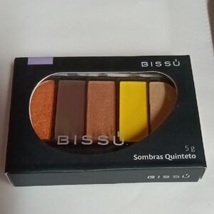 Sombras Quinto Eyeshadow Palette - Orange, Brown, Yellow, Gold